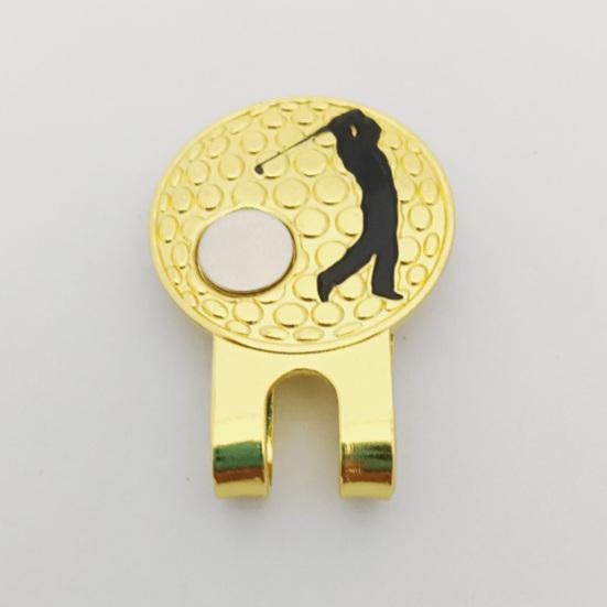 Зажим для шляпы для гольфа, магнитный держатель для мяча для гольфа, мужские и женские шляпы для гольфа, брюки, сумки, козырьки, ремни, металлический зажим, аксессуары для гольфа, подарок для энтузиастов