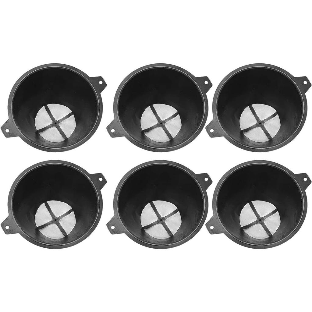 Фильтр для краски на водной основе, диаметр 100/123/163 мм, пластиковый сетчатый фильтр для краски, устойчивый к коррозии, легко очищается с помощью тонкой нейлоновой ткани для покраски автомобиля