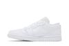 Мужские кроссовки Jordan 1 Low Triple White Белый/Белый