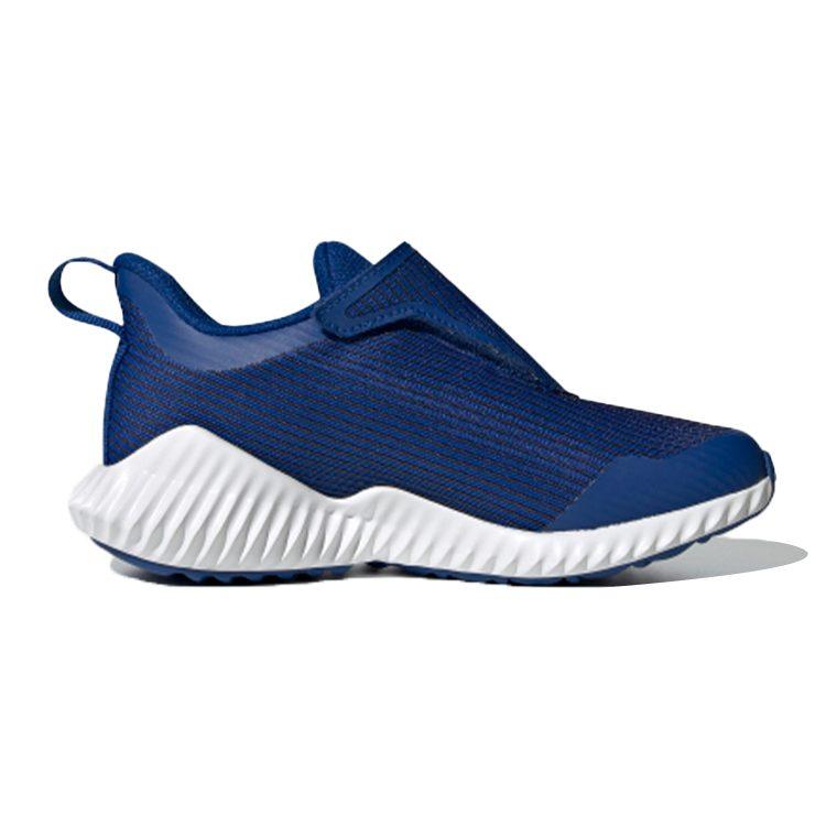 adidas Fortarun Ac K Удобные Нескользящие и Дышащие Низкие Детские Беговые Кроссовки Сине-Черные Детские G27166