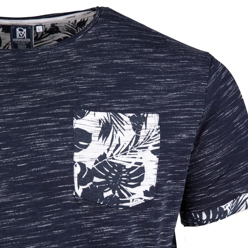 Футболка Monzac из вереска с карманом Мужское BLAGGIO