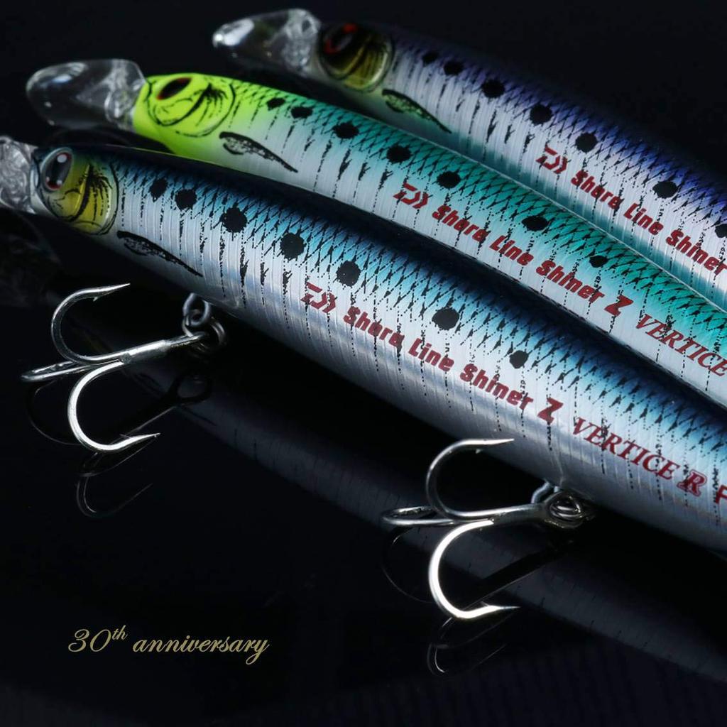Daiwa Минноу для морского окуня Shoreline Shiner Z Vertis R 30th Adel Iwashi