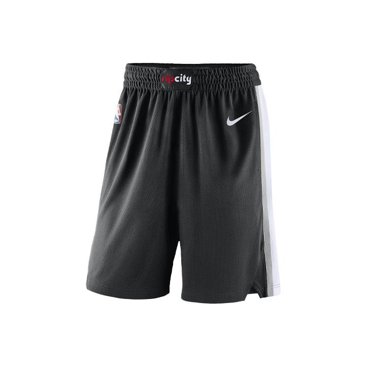 Nike Баскетбольные шорты Portland Trail Blazers Icon Edition NBA Fan Edition, мужские шорты, черные AJ5644-010