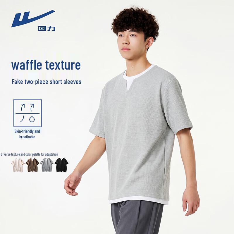 Warrior Men's Faux Layered Waffle T-Shirt