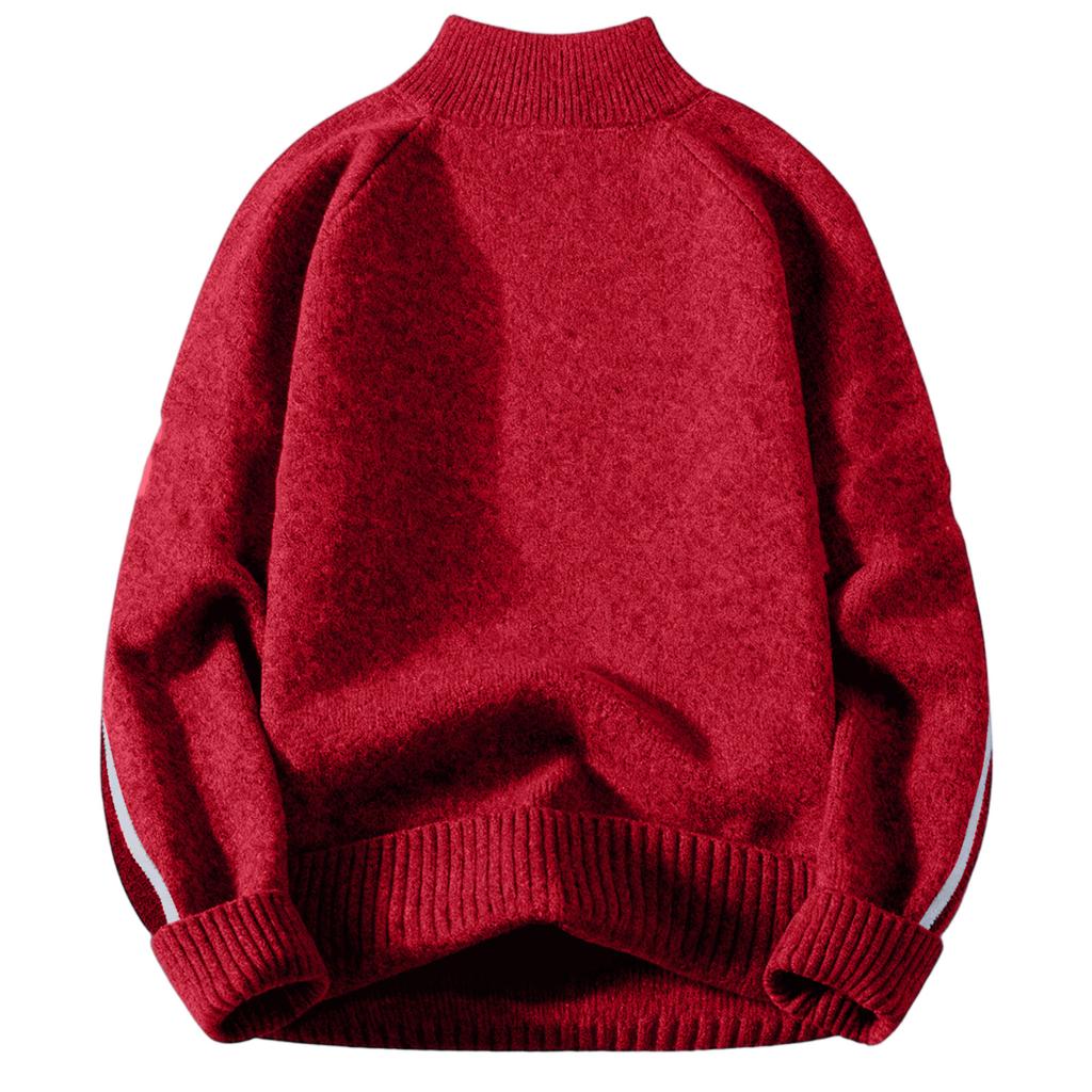Men's  Fashion  Knitting  Pullover  Long Sleeves  Loose  Round Neck  Sweater
