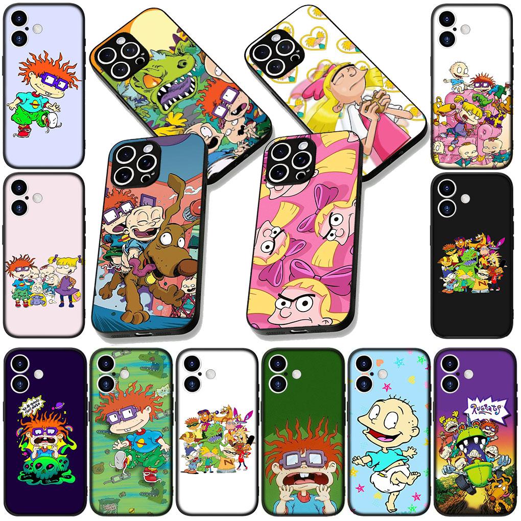 Funny Heys Arnolds R-Rugrats Phone Cover for Xiaomi Redmi Note 13 14 ProPlus A4 A3 Pro Plus 13C Pro+ Note13 Note14 Soft Case
