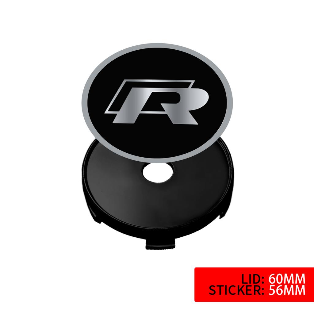 Для VOLKSWAGEN 4 шт. 60/63/68 мм Центральные колпачки на колеса автомобиля, эмблема, колпаки ступиц, автоаксессуары Для VW R Rline Golf 4Motion