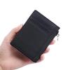 Ультратонкий кошелек из натуральной кожи с держателем RFID-карт и несколькими отделениями для мужчин и женщин