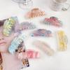Korean Style Color-Changing Acrylic Hair Clip - Sweet Shark Design  