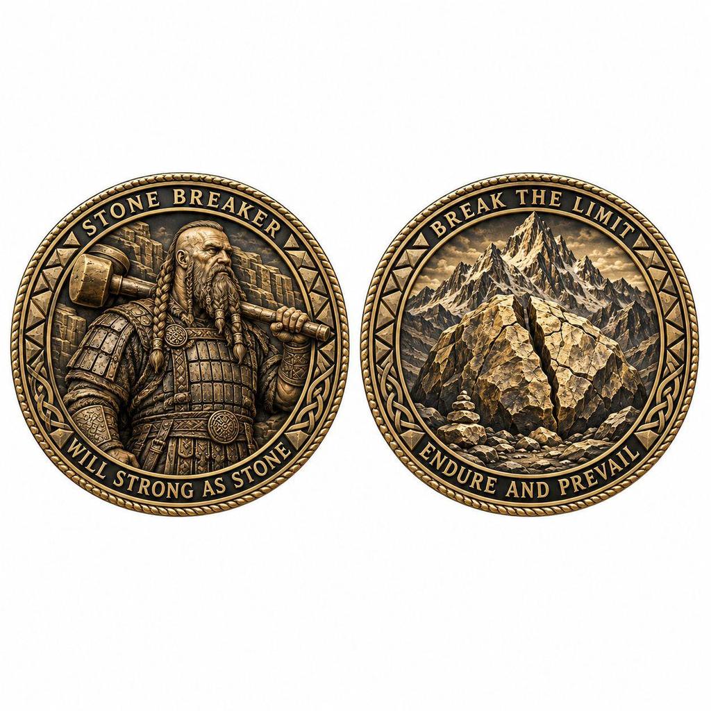 Металлические commemorative coins and badges 'Дерево Жизни' Солнце и Луна