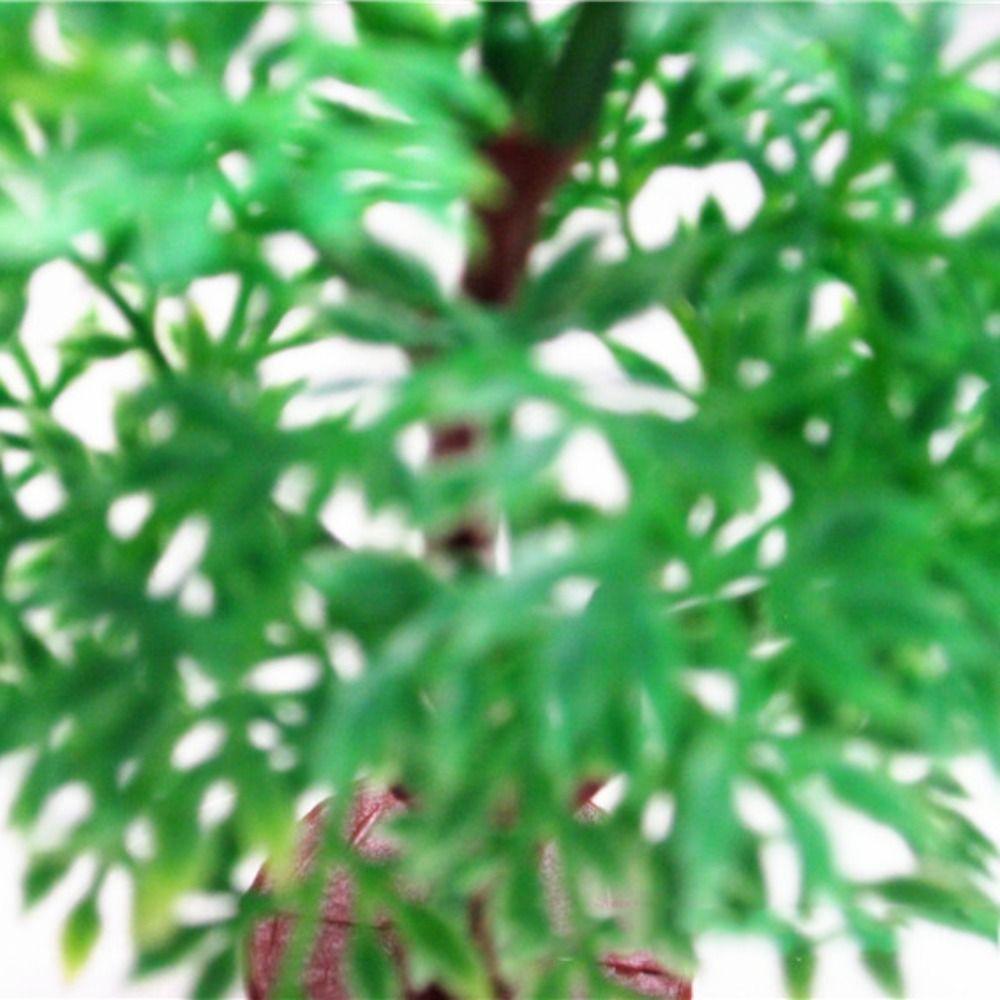 Декорация сцены Микро-пейзаж Искусственное дерево Модель Орнамент Дерево Цветочный горшок Украшения Поддельное дерево