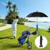 Universal Golf Umbrella Holder Stand Adjustable Golf Club Cart Umbrella Holder for Golf Cart Bike Stroller Fishing