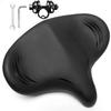 Ergonomic Mountain Bike Saddle 300 * 356mm Shock Absorption Thickened Widened Bicycle Seat Cushion