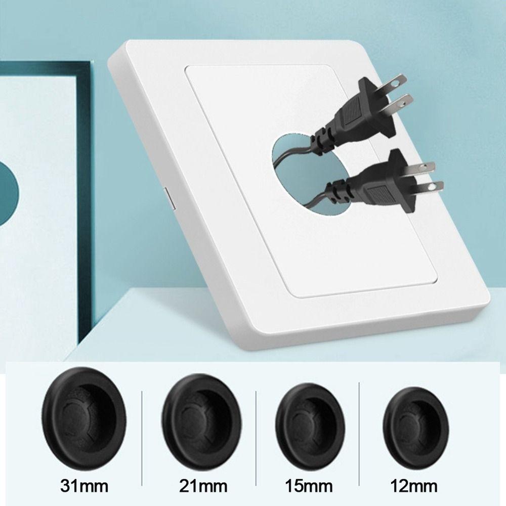 С резиновой прокладкой кабельная розетка панель 86Type декоративная крышка улучшение дома настенная пустая панель дома