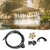 50FT Misting Cooling System Outdoor Misting Line Cooling Watering Sprayer Kit DIY Saving Water