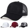 Fashion American Flag Embroidery Baseball Net Caps Spring and Summer Outdoor Adjustable Casual Hats Sunscreen Hat
