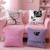 Популярные бренды L-LancomeS Cushion Cover Удобная двусторонняя наволочка Идеально для автомобиля дивана спальни и других мест