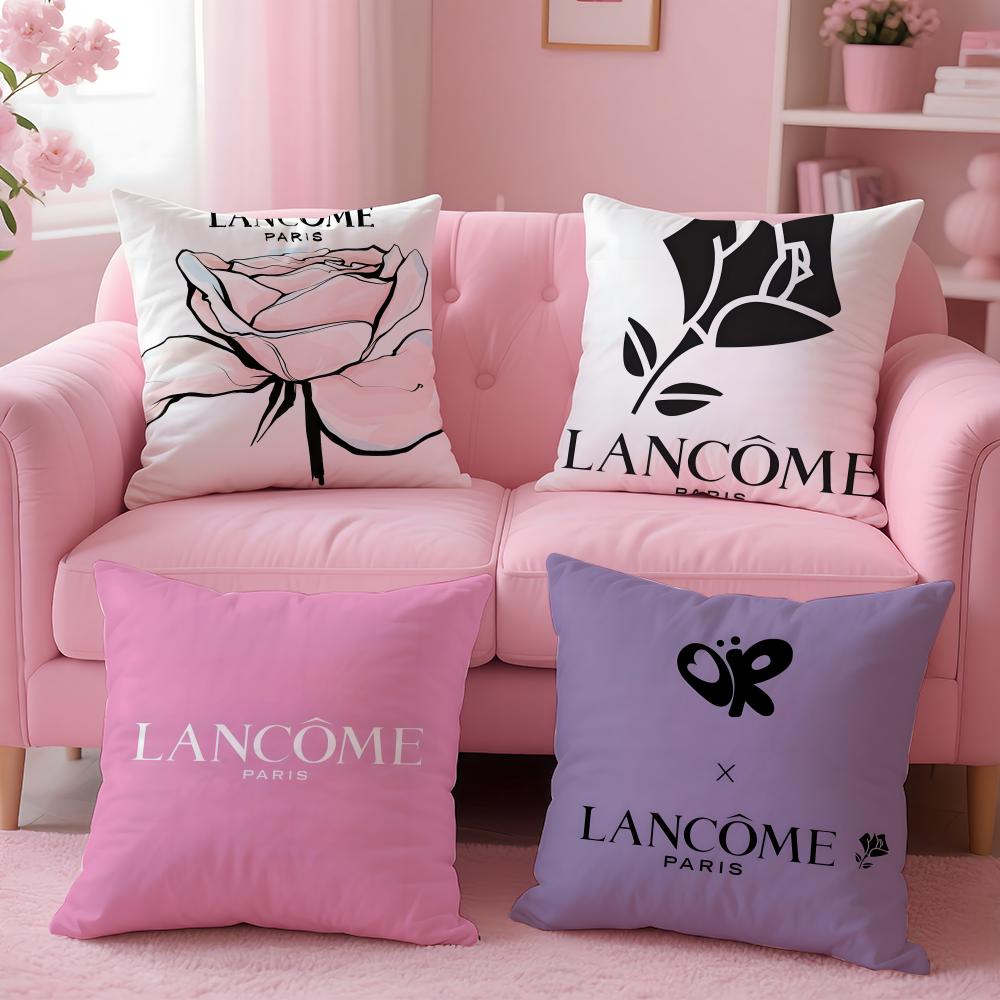 Популярные бренды L-LancomeS Cushion Cover Удобная двусторонняя наволочка Идеально для автомобиля дивана спальни и других мест