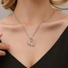 New love rose zircon necklace neck chain romantic Valentine's Day gifts new accessories wholesale