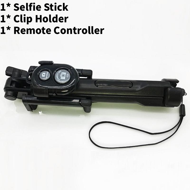 Штатив Bluetooth Выдвижной Пульт Дистанционного Управления Кнопка Селфи-палка Держатель для Мобильного Телефона