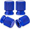 4pcs 12mm Mesh Tire Valve Caps Strong Sealing Performance Bicycle Aluminum Alloy Motorcycle Dustproof Car Wheel Hubs Accessories Stem Caps1