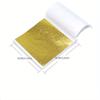 100pcs Imitation Gold Foil Paper DIY Resin Candle Plaster Craft Leaf Flake Gilding Sheets Art Nail Home Decoration