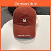 Casual Cap Baseball With Letter Embroidery And Adjustable Closure For Daily