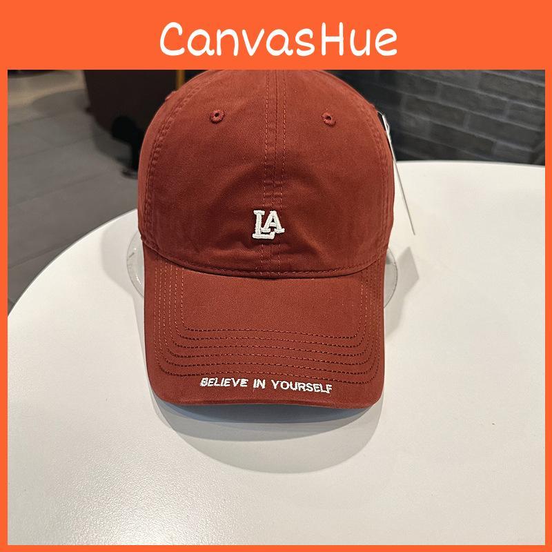 Casual Cap Baseball With Letter Embroidery And Adjustable Closure For Daily