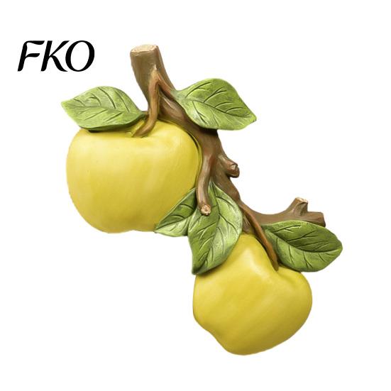 Fruit Shape Wall Sticker Switch Stickers, Creative Kitchen 3D Cute Rental Friendly Decor Decorative Socket Surround Decor, Resin Waterproof Decal