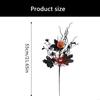 Halloween Eyeballs Stem With Textured Maple For Window Display Decoration