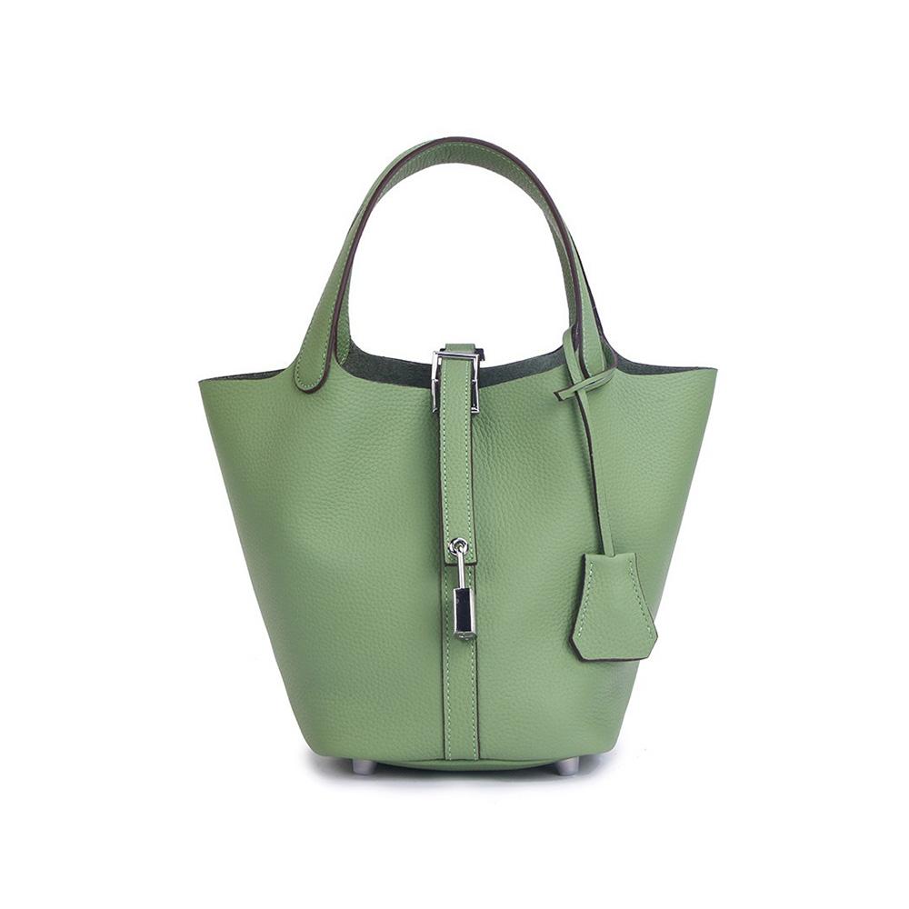 Женские сумки из натуральной кожи, дизайнерская маленькая сумка-тоут без логотипа, первый слой из коровьей кожи, сумка для покупок через плечо с серебристым замком