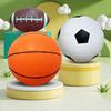 1/2/3PCS Balls Football Basketball Rugby Elastic Inflation Mini Balls Colorful Sports Outdoor Games Supplies Party Souvenirs ZYF