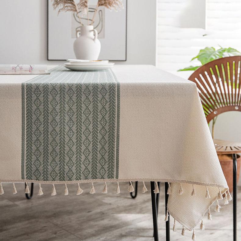Скатерть Art Fresh Nordic Простая легкая роскошная прямоугольная утолщенная скатерть Чайная скатерть