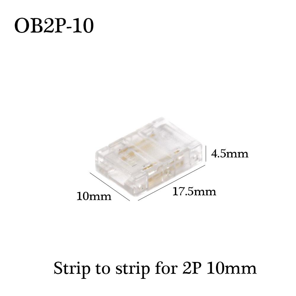 30 шт. COB светодиодный проводной соединительный разъем без пайки мини-пряжка FCOB RGB CCT светодиодная лента 2 3 4 контакта без темной зоны разъем