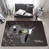 Fashion Gaming Controller Carpet Man's Cave Game Room Chair Floor Mat Living Room Sofa Decor Rug Bedroom Bedside Soft Rug Gifts