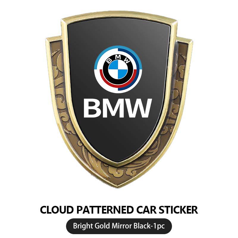 3D Auto Stickers Metal Logo Emblem Sticker Decal Car Styling For BMW M M2 M3 M4 M5 M6 E46 E90 E60 F30 E39 X1 X3 X4 X5
