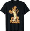 Hot Fashion Casual Unisex Winnie The Pooh Tigger Upside Down Portrait T-Shirt S-4XL Four Seasons