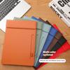 Кожаный планшет А4 с магнитной абсорбцией, серебряный менеджер клипов, блокнот для подписи, файл для письма, офисная встреча, винтажная папка, доска меню