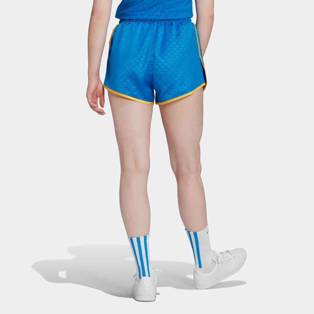 adidas Originals Heritage Now Монограмма Повседневные шорты Женские Синие IB2063