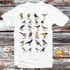 British Garden Birds T#ts Wild Bird Nature Lover Universe T Shirt B749