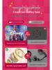 Disney Marie Cat Earbuds: True Wireless Bluetooth, Half In-Ear, HIFI Sound, Stylish Design