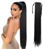 Long Straight Ponytail Hair Synthetic Extensions Heat Resistant Pony Hairpiece  Extensions Hairpieces Pony Tail Hair For Women  Girls