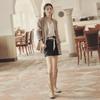 It Misha Ribbon Pattern Silk Scarf ITP9AMF110 (CREAM)