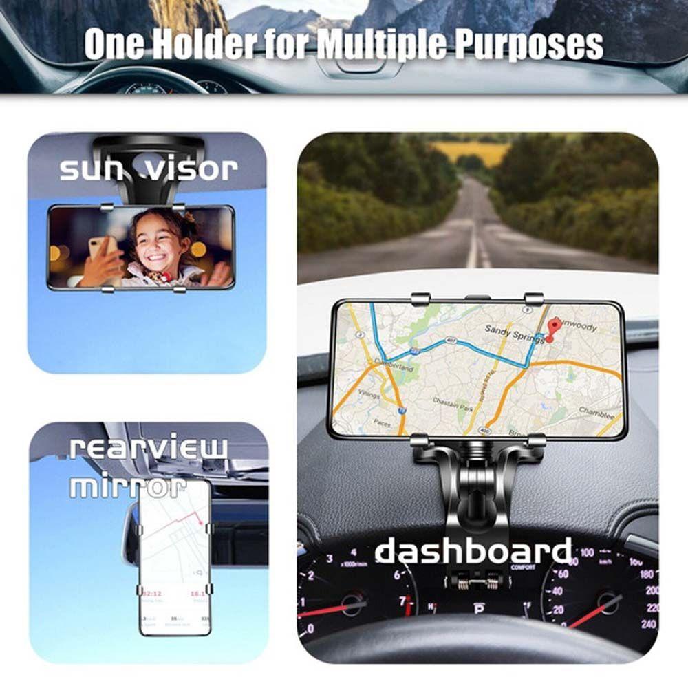 Automobile Bracket GPS Navigation Rack Car Dashboard Mount Smartphone Stand Car Phone Holder