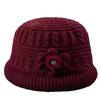 Winter Wool Knitted Hat and Scarf Set for Women - Fleece-Lined, Thick, Cold-Proof, Ear Protection.