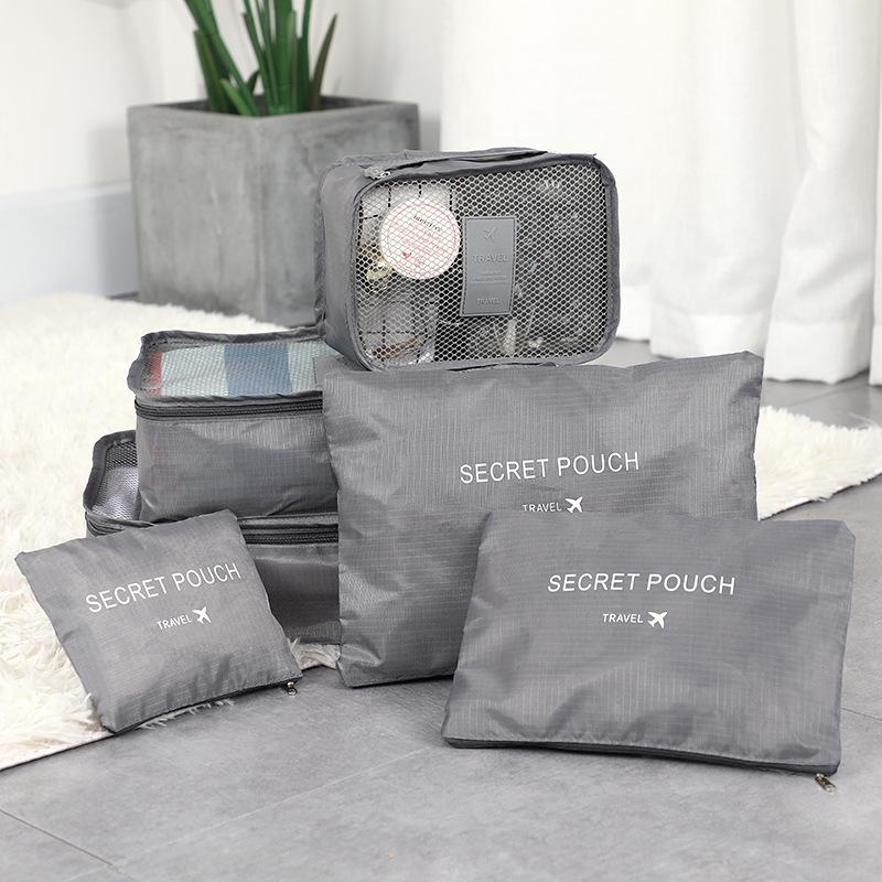 Multi-functional Storage Bag Travel Storage Six-piece Suitcase Storage Bag Clothing and Underwear Arrangement