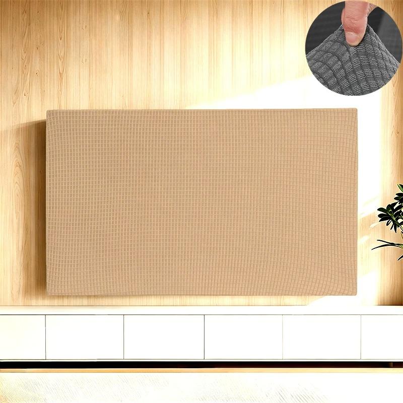 Minimalist Line Elastic TV Decorative Covers LCD Screen Anti Slip Cover Environment protection Moisture-proof Television Sheath