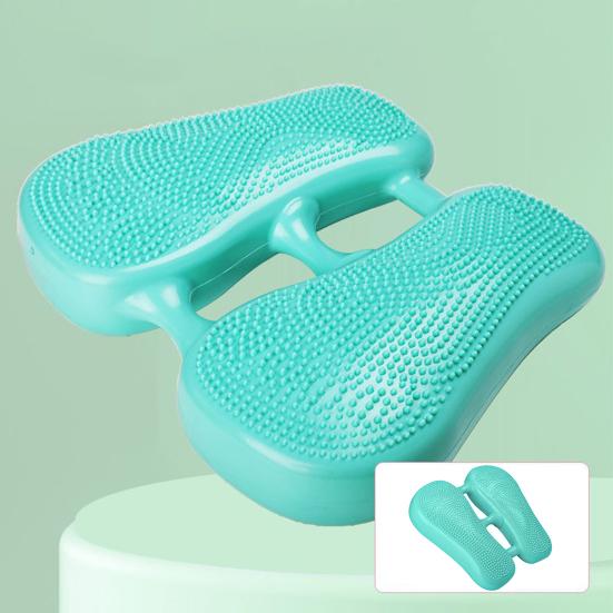 Надувной степпер с противоскользящим покрытием для йоги, тренировки равновесия, педальный тренажер, коврик для домашнего офиса, тренажерного зала, многофункциональный воздушный степпер, портативное фитнес-оборудование