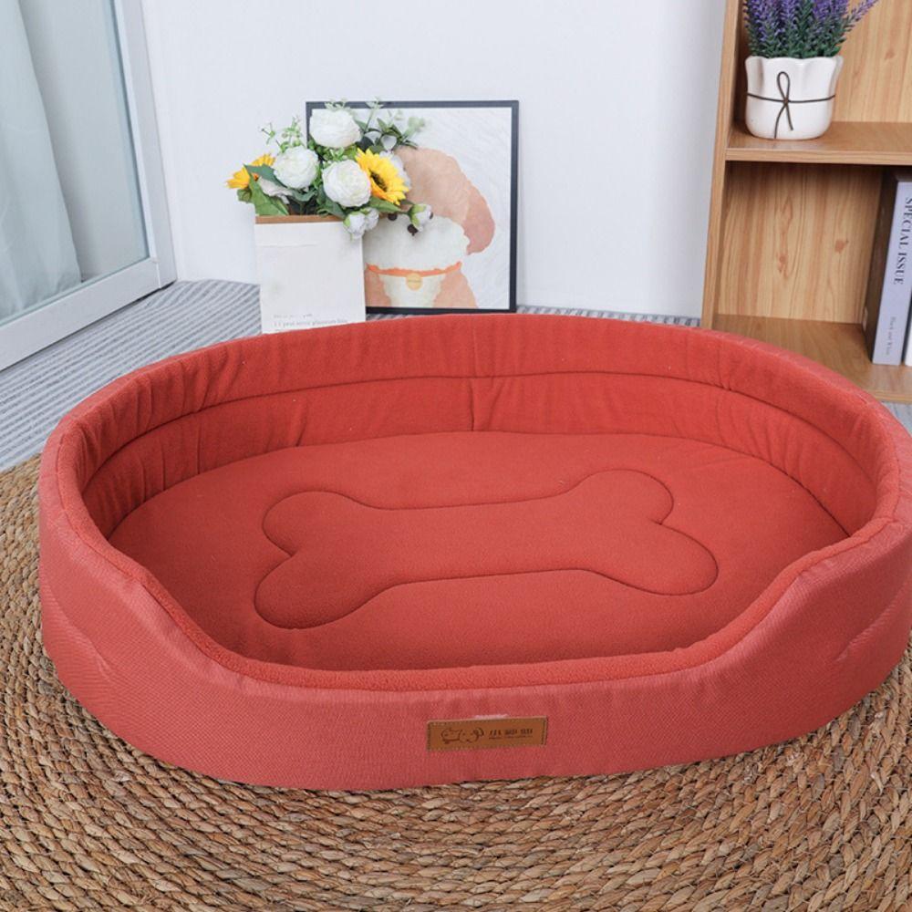 Wear-resistant Dog Sofa Bed Anti-Mite Pet Kennel Cushion Pet Sleeping Bed for Four Seasons