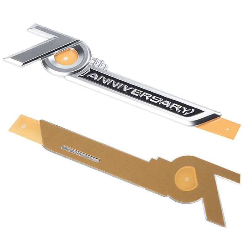 For 2008-2022 Toyota Land Cruiser 300 200 Lc300 LC200 70th Anniversary Logo Decoration Label Appearance Decoration Accessories VE4